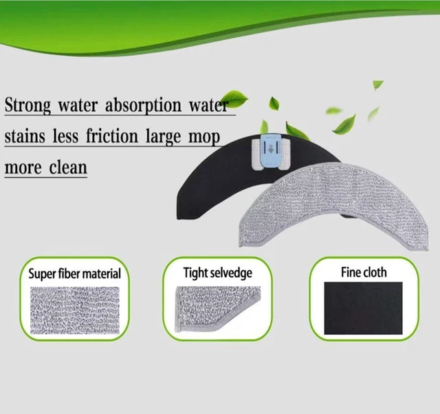 Alt view image 5 of 6 - Replacement Parts Compatible with Roomba Combo j9+,Combo j7+/Plus Robot Vacuum Cleaner,1 Set of Multi-Surface Rubber Brush+4 Mopping Pads + 4 HEPA Filters &4 Side Brushes &4 Dust Bags
