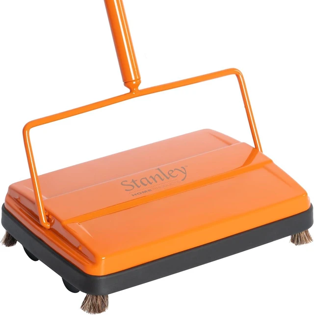 Main image of Stanley Electrostatic Carpet & Floor Sweeper - Deep Orange