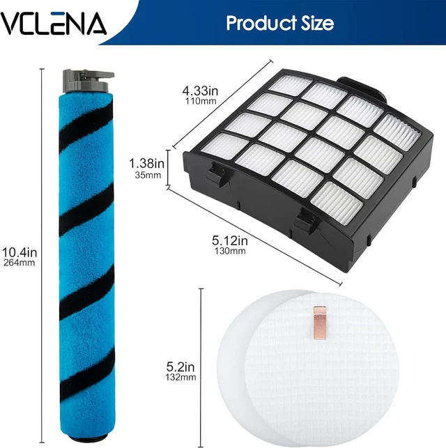 Alt view image 6 of 6 - Filter Replacement For Shark Vertex Upright Vacuum AZ2002 AZ2000W