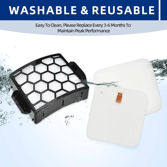 Alt view image 6 of 6 - UV900 Filter Replacement for Shark UV850 LA492 LA490 UV900CCO Vacuum