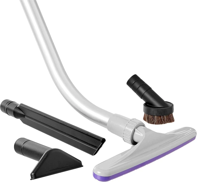 Alt view image 2 of 3 - ProTeam 107098 6-Piece Xover Multi-Surface Vacuum Tool Kit with 14" Floor Tool and 2-Piece Wand, 1-1/2-inch Vacuum Attachment Tool Kit for Commercial Low Pile Carpets and Hard Floors