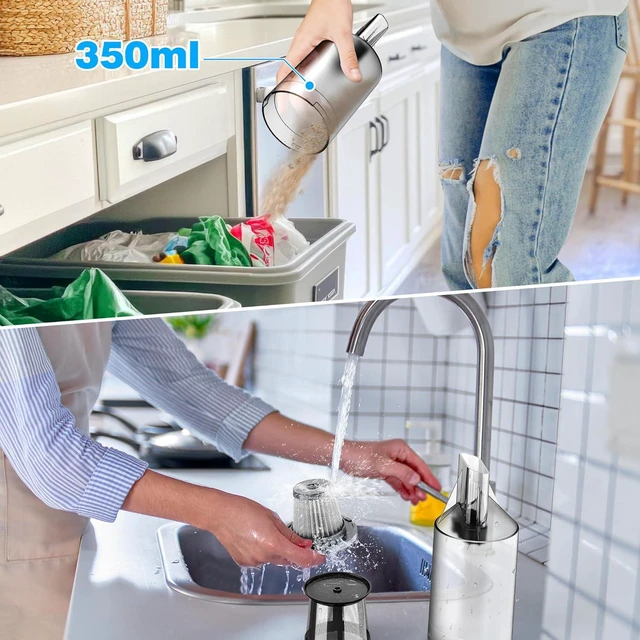Alt view image 4 of 7 - Car Vacuum Cordless, 35000PA Strong Suction Handheld Vacuum with 2 Detachable Batteries, 60Min Runtime Portable Vacuum Cleaner for Car Detailing, Pet Hair, Home Couch & Office, 350ML XL Dust Cup