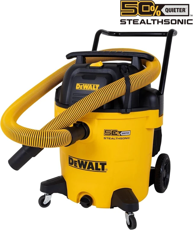 Alt view image 6 of 7 - DEWALT Shop Vac 16Gallon STEALTHSONIC Ultra Quiet Wet/Dry Vacuum DXV16P-QTA
