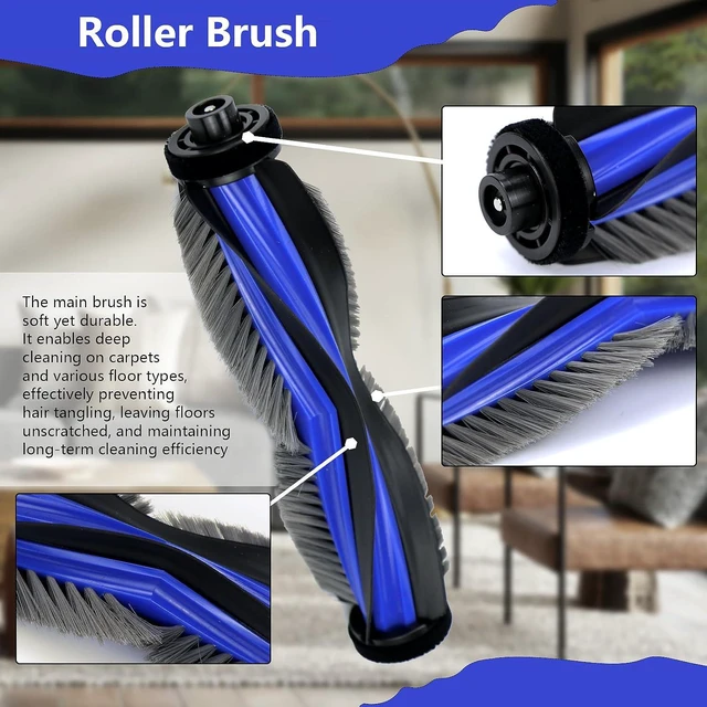 Alt view image 3 of 7 - Accessories Compatible with ECOVACS DEEBOT X9 PRO Omni/ X9 PRO Robot Vacuum