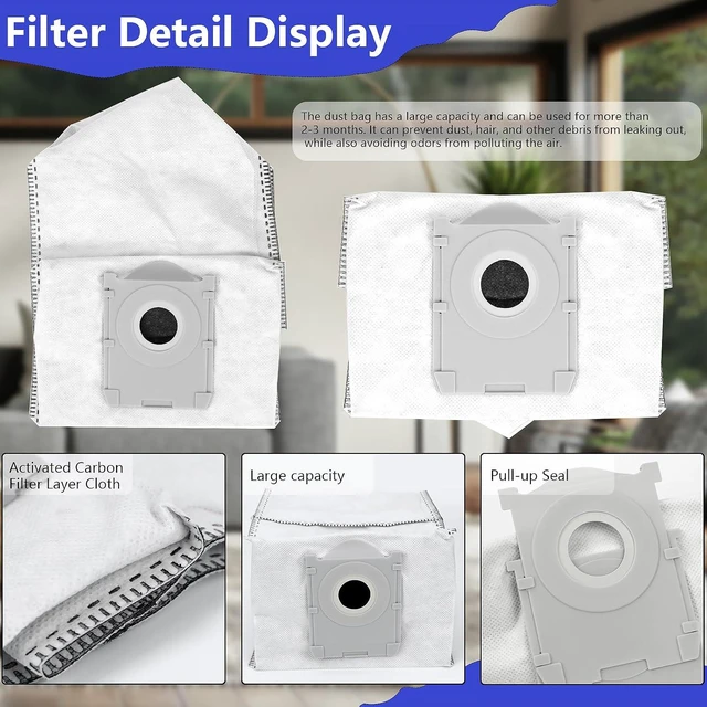 Alt view image 5 of 7 - Accessories Compatible with ECOVACS DEEBOT X9 PRO Omni/ X9 PRO Robot Vacuum
