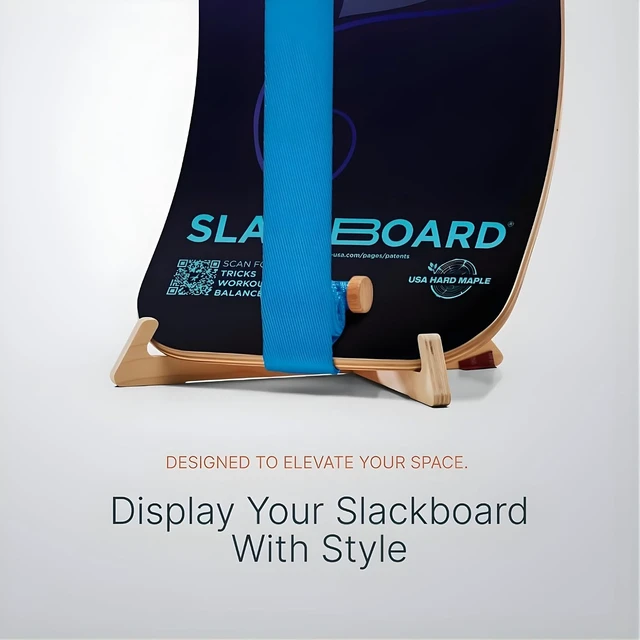 Alt view image 2 of 7 - GIBBON SlackBoard, Balance Board Kids & Adults, Slackline Balance Trainer