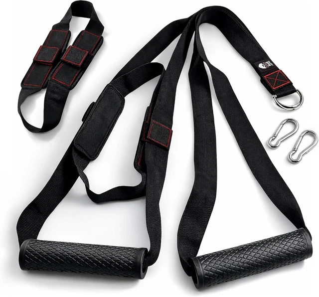 Main image of THEFITGUY Power Straps for Natural Chest Press with Cable Machine