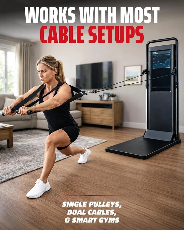 Alt view image 6 of 7 - THEFITGUY Power Straps for Natural Chest Press with Cable Machine