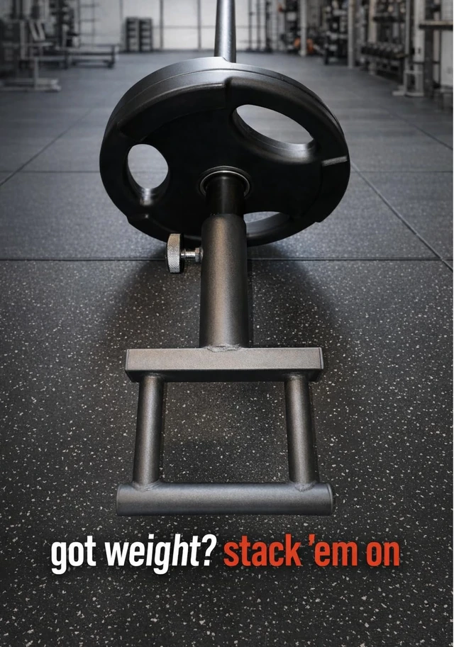 Alt view image 5 of 7 - Single Press Landmine Attachment Handle for Exercise Barbell Home Gym Equipment