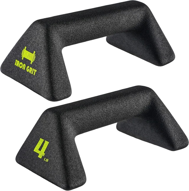 Main image of Weighted Push Up Bars, 4LB Push Up Handles, 2-in-1 Dumbbell & Push Up Equipment for Strength Training, Non-Slip Ergonomic Handles for Home Gym Workout