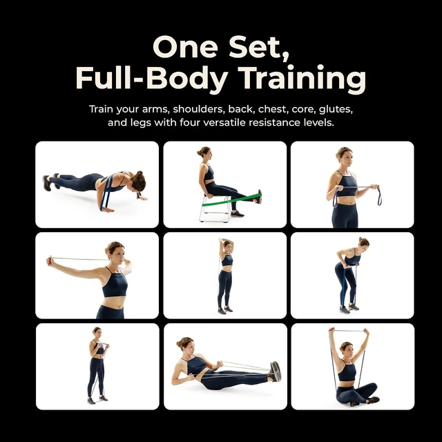 Alt view image 5 of 7 - Sunny Health & Fitness Versatile Resistance Band (Single or Combo Set)