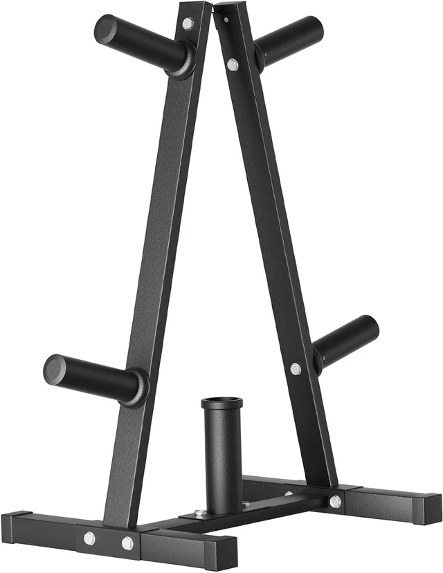 Main image of Weight Plate Rack, Bongkim Weight Tree and Weight Rack for Plates, Weight Holder for 2 inch Olympic Weight Plate, Weight Plate Storage for Home Gym