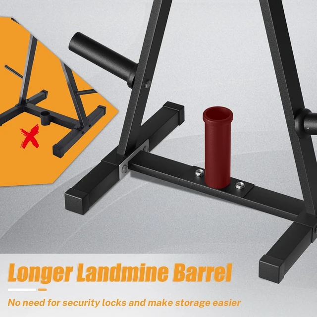 Alt view image 5 of 7 - Weight Plate Rack, Bongkim Weight Tree and Weight Rack for Plates, Weight Holder for 2 inch Olympic Weight Plate, Weight Plate Storage for Home Gym
