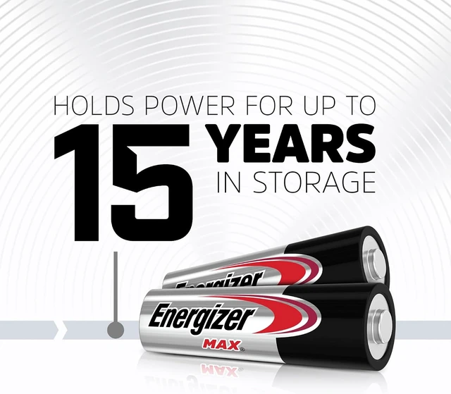 Alt view image 4 of 6 - Energizer MAX AA Batteries (20 Pack), Double A Alkaline Batteries