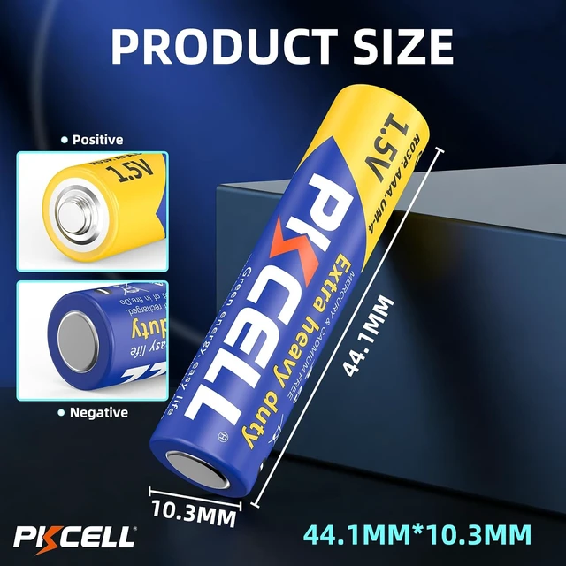 Alt view image 2 of 7 - PKCELL AAA Batteries 100 Pack, Triple A Batteries