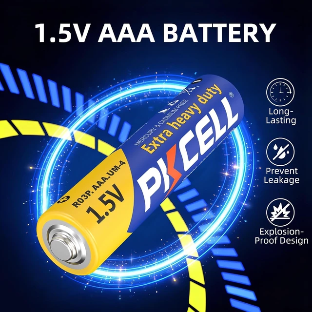 Alt view image 3 of 7 - PKCELL AAA Batteries 100 Pack, Triple A Batteries