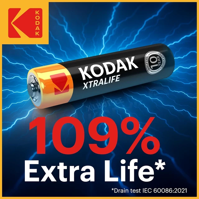 Alt view image 2 of 7 - KODAK AAA Alkaline Batteries (24 Pack) Triple A Battery, LR03, 1.5V