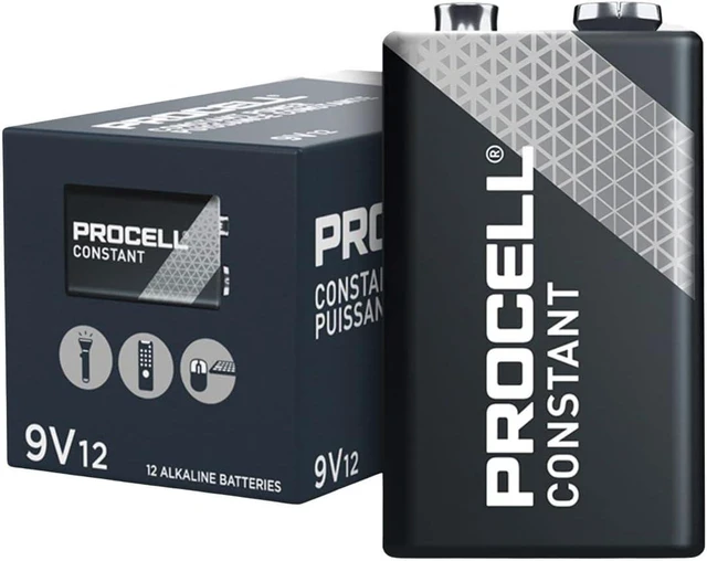 Main image of ProCell 12 Alkaline Batteries, 9V, 12/Box