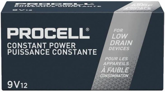 Alt view image 2 of 4 - ProCell 12 Alkaline Batteries, 9V, 12/Box