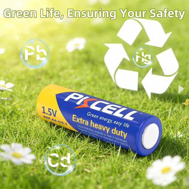 Alt view image 5 of 7 - PKCELL AA Batteries 80 Pack, 1.5V Double A Batteries Carbon Zinc