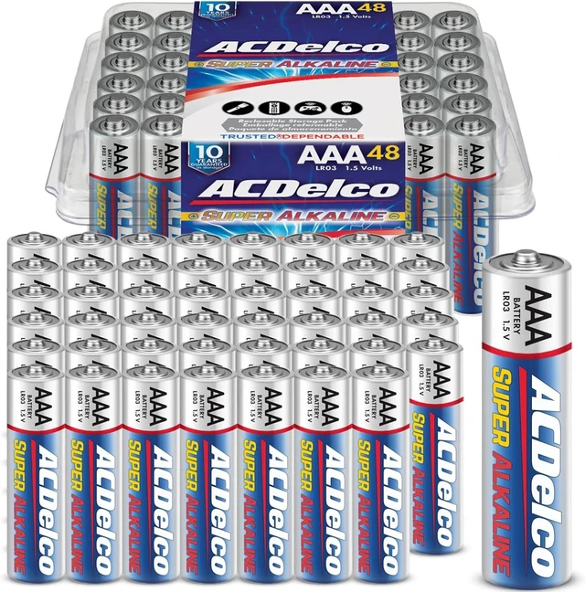 Main image of Powermax ACDelco AAA Batteries, 48-Count