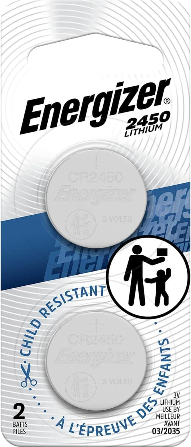 Main image of Energizer 2450 Lithium Coin Battery, 6 Pack