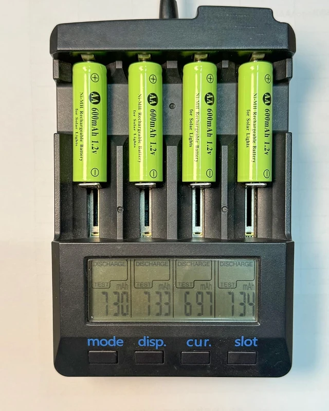 Alt view image 4 of 7 - Ni-MH AA 1.2v 600mAh Rechargeable Battery, Double A Battery