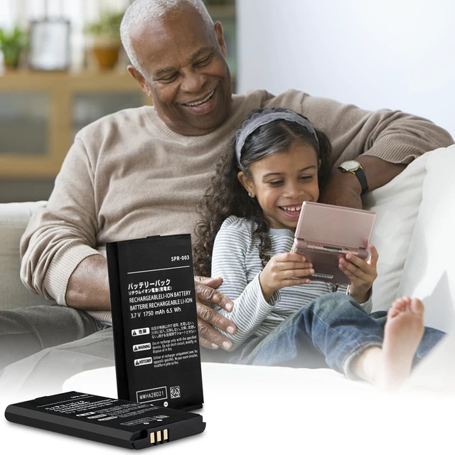 Alt view image 6 of 6 - OSTENT 1750mAh 3.7V Rechargeable Li-ion Battery Pack for Nintendo New 3DS LL/XL Console