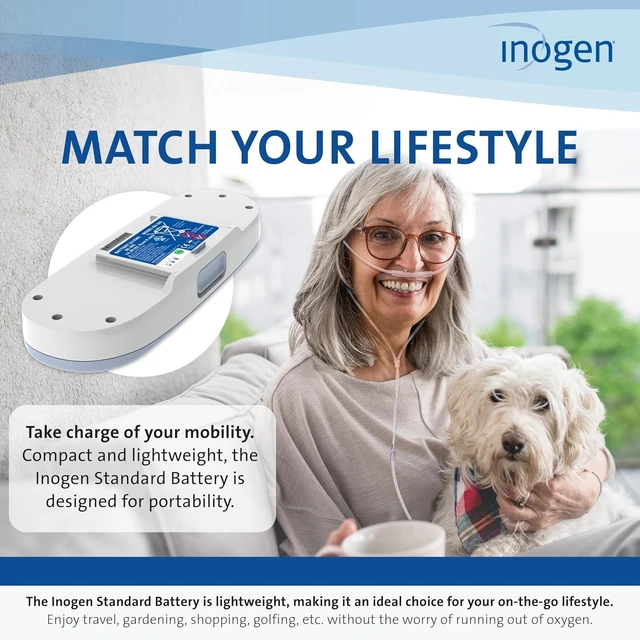 Alt view image 7 of 7 - Inogen One G3 Single battery