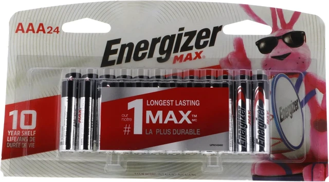Alt view image 3 of 4 - Energizer Max Performance Alkaline AAA Batteries, 24-Count