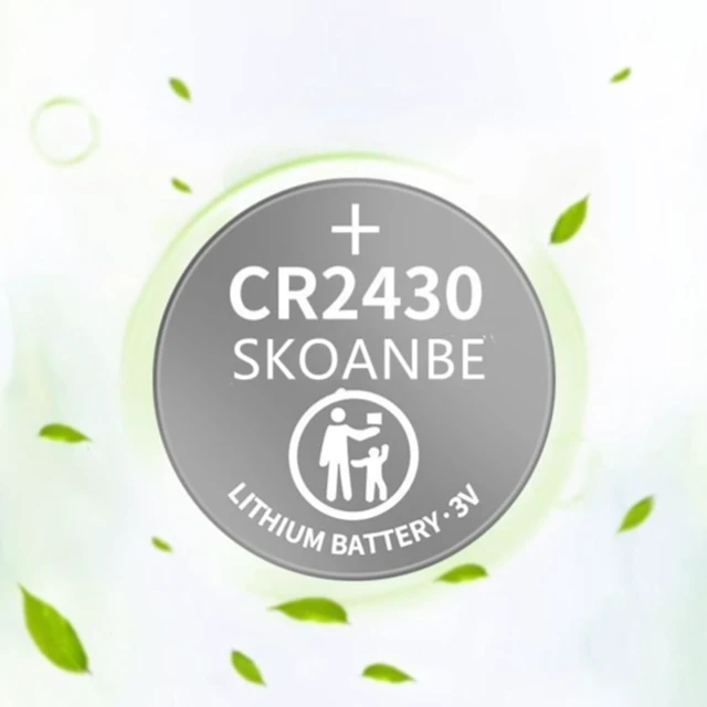 Alt view image 5 of 5 - SKOANBE 100PCS 2430 CR2430 3V Lithium Coin Cell Batteries for Calculator