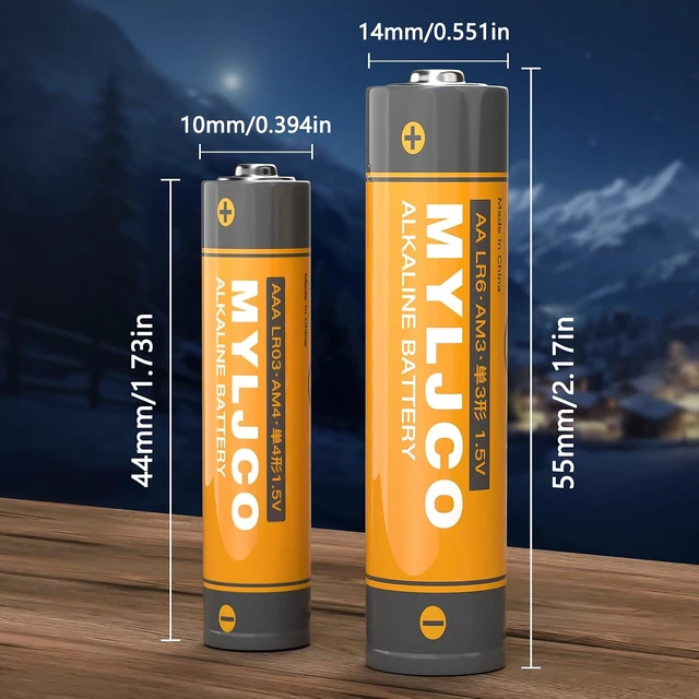 Alt view image 3 of 7 - Upgrade 100-Pack AA Alkaline Batteries, 1.5V Non-Rechargeable Leak-Proof
