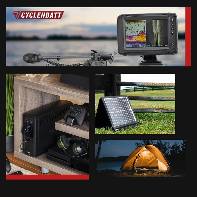 Alt view image 7 of 7 - CYCLENBATT 12V 10Ah LiFePO4 Lithium Battery, UL Certified, 5000+ Cycles