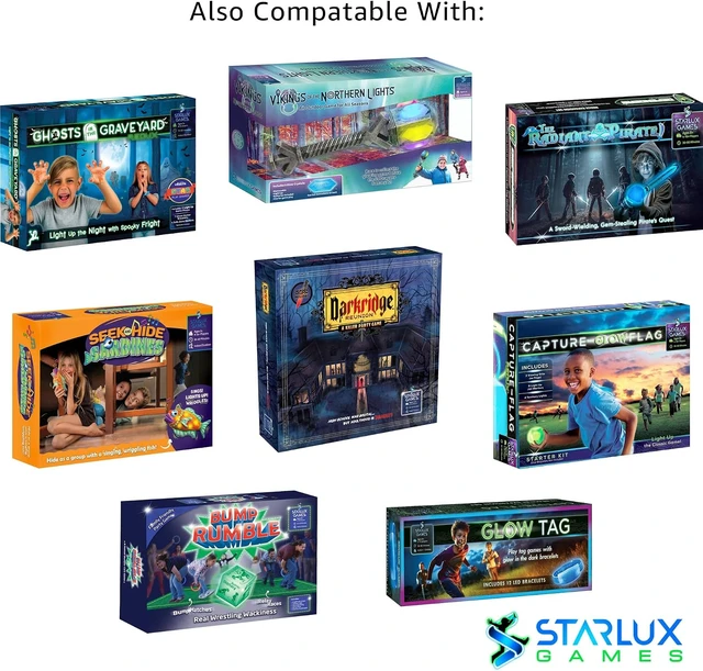 Alt view image 3 of 6 - Starlux Games Battery Replacement Set | 48 CR1220 Batteries | for Capture the Flag Redux, Cosmic Kick the Can, Dive Diamonds & More | Compatible with Other Electronic Toys and Outdoor Toys for Kids