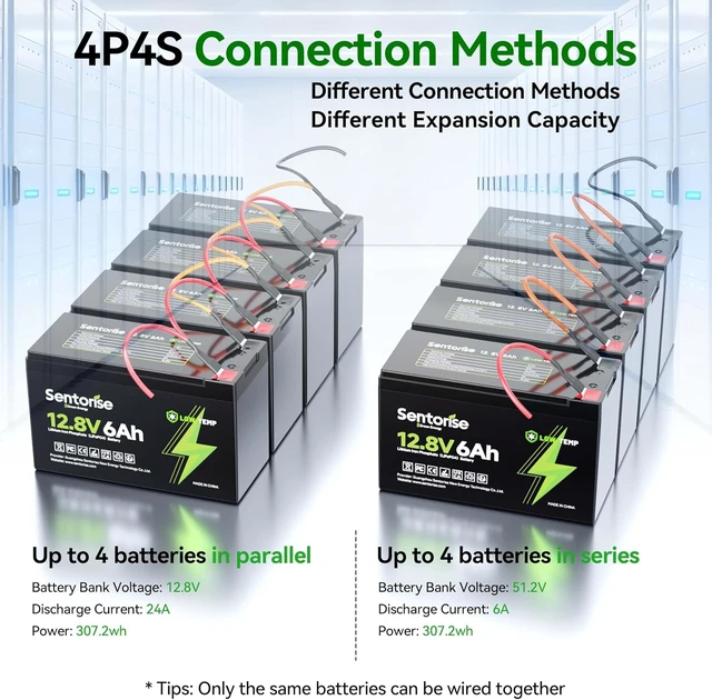 Alt view image 6 of 7 - 12V 6Ah Lithium LiFePO4 Deep Cycle Battery