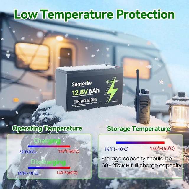 Alt view image 7 of 7 - 12V 6Ah Lithium LiFePO4 Deep Cycle Battery