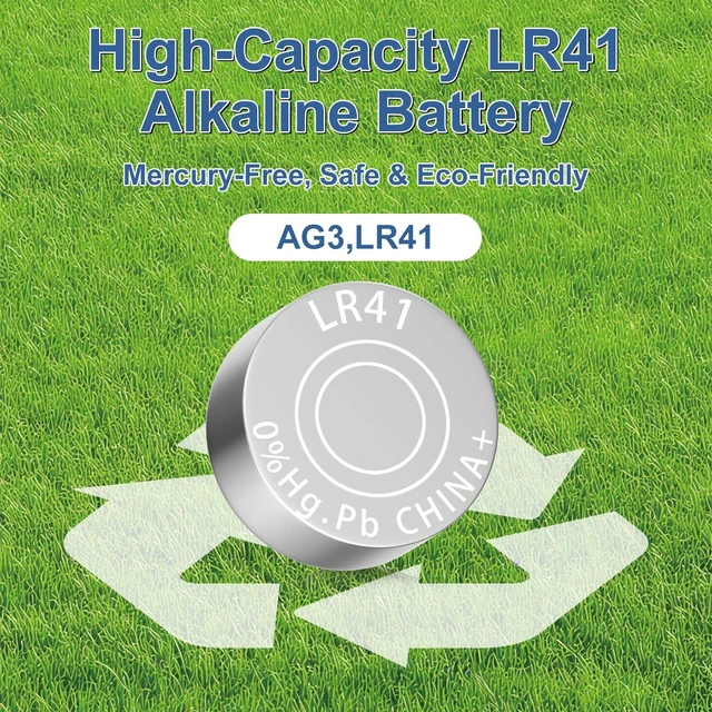 Alt view image 5 of 7 - LR41 200 Pack,AG3 392 384 192 L736 V3GA Alkaline Coin Cell Battery