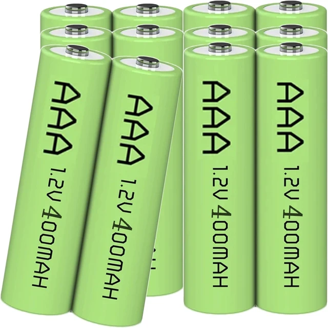 Main image of AAA400mAh NiMh Solar Rechargable Batteries Triple A Size12 Pcs