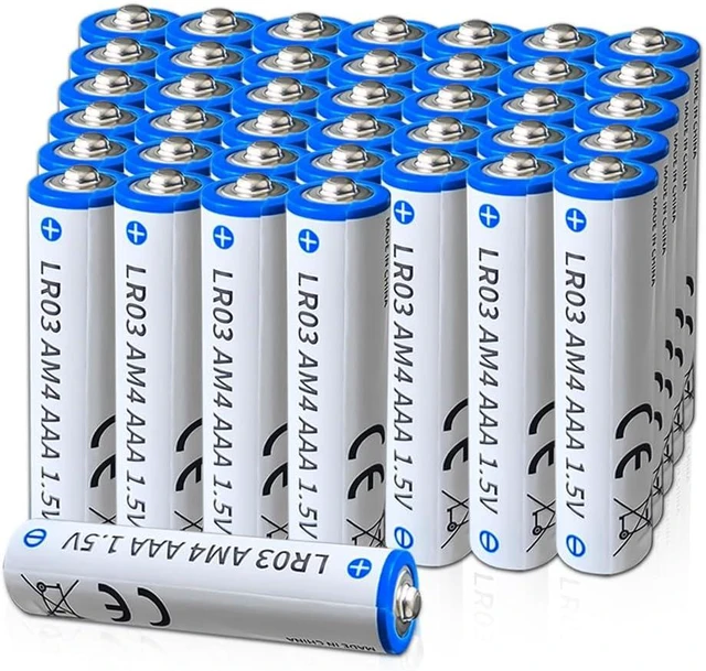 Main image of AAA Alkaline Batteries High-Capacity 1.5V Ultra Long Lasting,40 Pack Non-Rechargeable Tripe A Batteries for Your Device,10-Year Shelf Life