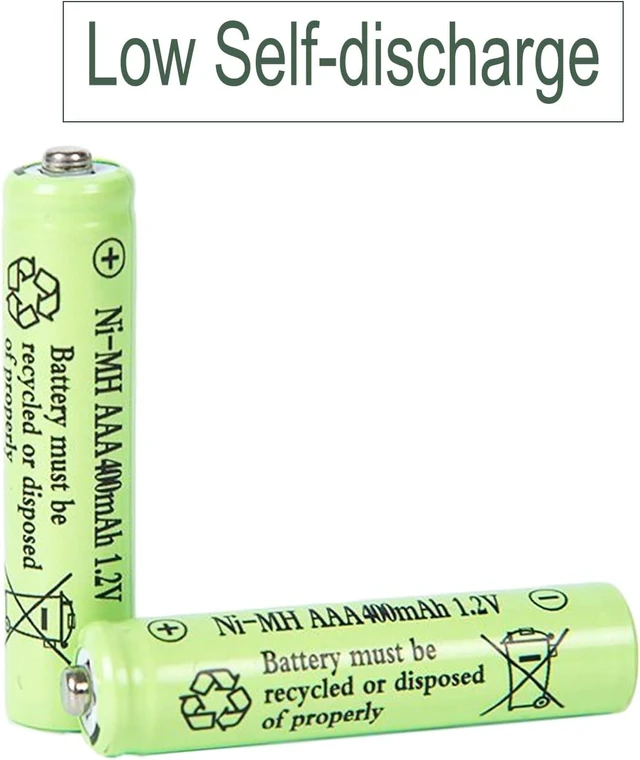 Alt view image 6 of 7 - AAA400mAh NiMh Solar Rechargable Batteries Triple A Size12 Pcs