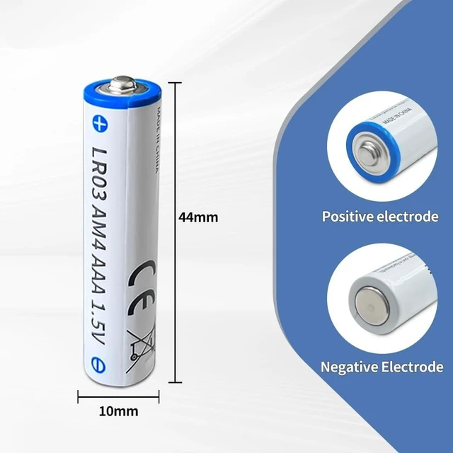 Alt view image 7 of 7 - AAA Alkaline Batteries High-Capacity 1.5V Ultra Long Lasting,40 Pack Non-Rechargeable Tripe A Batteries for Your Device,10-Year Shelf Life