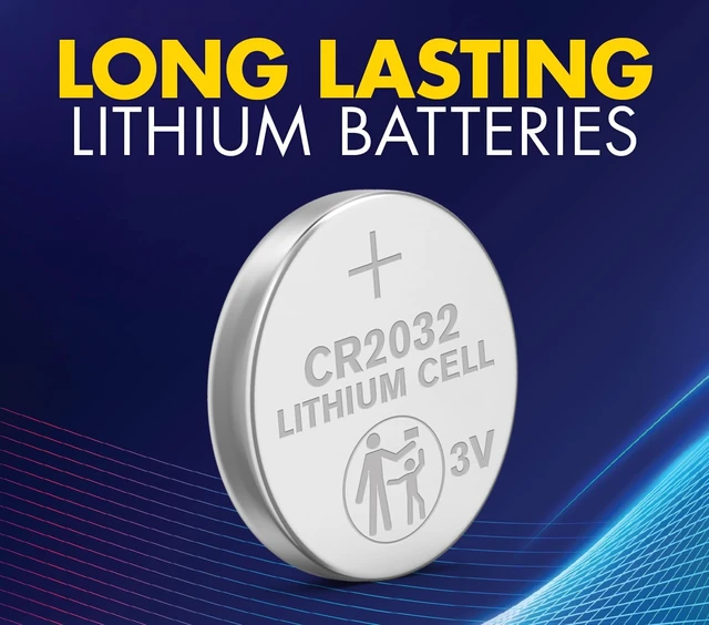 Alt view image 2 of 7 - Powermax 24-Count CR2032 Batteries, Lithium 3V Coin Cell Button Battery Pack for Watch and Small Electronics, 5 Year Shelf Life