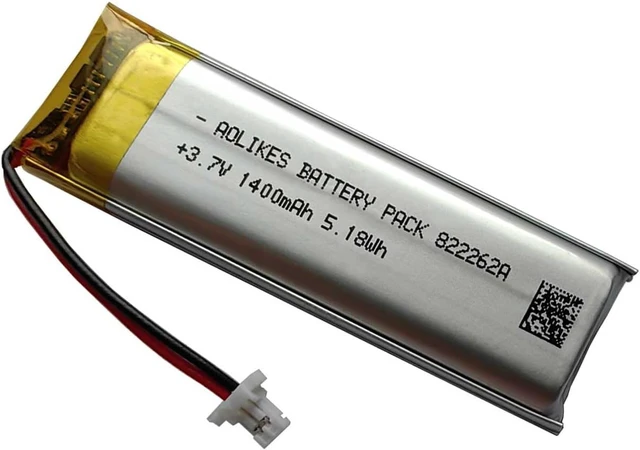 Alt view image 2 of 5 - AOLIKES 3.7v 1400mAh Battery Replacement for Sena 50R, 50R-01 Motorcycle Bluetooth Headset, SP76 Battery Replacement (NOT Compatible with 50R 3-Button)