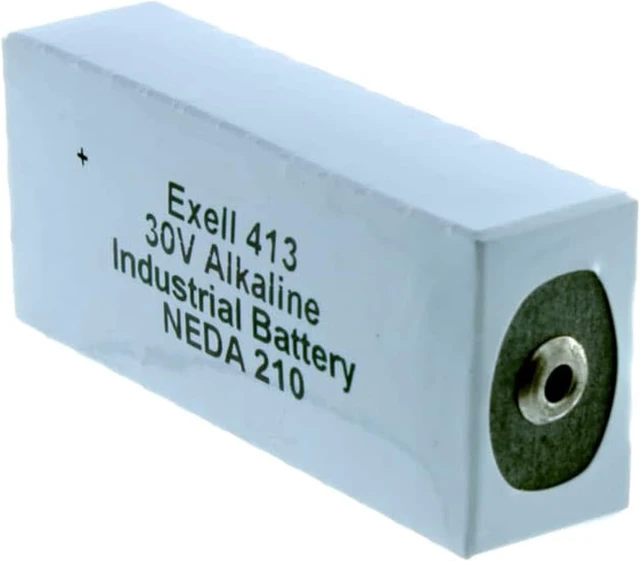 Alt view image 2 of 5 - Exell 413A 3V Alkaline Battery Refs 210 30V NEDA 20F20 BLR123 ER413