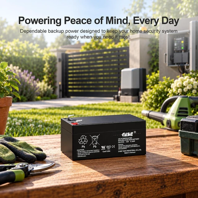 Alt view image 6 of 7 - Casil Replacement Battery for APC Back UPS ES 350