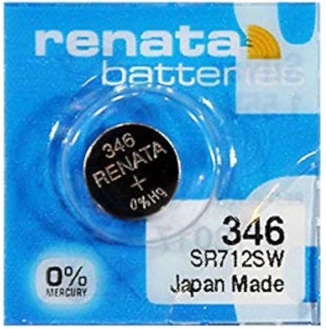 Main image of Renata Batteries 346 / SR712SW Watch Battery (5 Pack)
