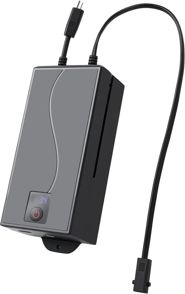 Main image of VEVOR Battery Pack for Reclining Furniture, 5000 mAh Rechargeable Recliner Battery Pack, with Universal 2-Pin Connection and LED Display Screen, for Electric Recliner, Sofa, Couch, and Lift Chair