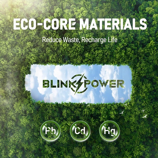 Alt view image 5 of 7 - Blinkspower Rechargeable AA Batteries 16 Pack, 3000mAh NO.1 Lasting 1.2V NiMH AA Batteries, Recharge up to 1500x Times for Household and Gaming Devices