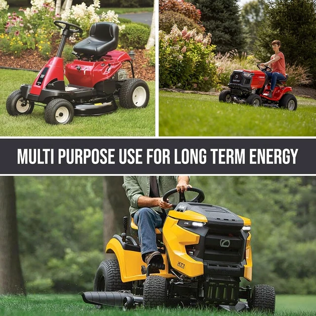 Alt view image 3 of 7 - Casil 12V 300CCA Lawn & Garden Battery AGM U1 BCI Group Battery for Riding Mowers Compatible with Cub Cadet, John Deere, Toro, Craftsman, TCA25015, 163465, U1R-1 Tractors