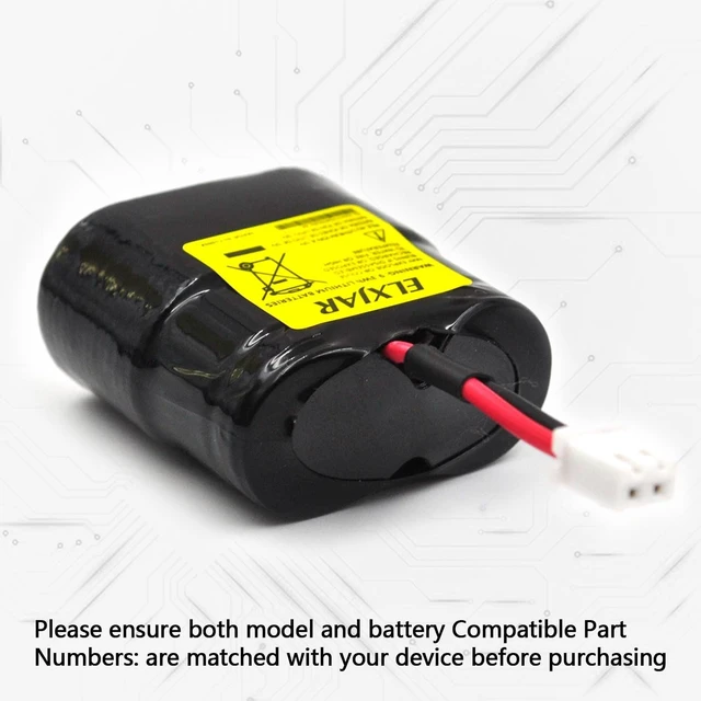Alt view image 5 of 6 - (2-Pack) 6V Non-Rechargeable Battery Pack for Pulse and Pulse 2 Devices
